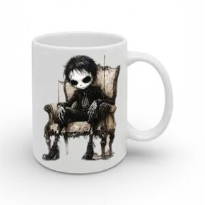 Gothic Retro Horror DTF UV Vinyl Mug